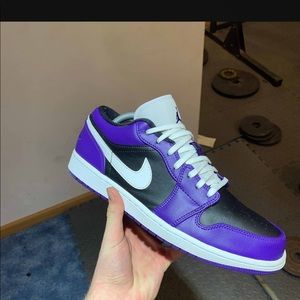 Jordan 1 low court purple